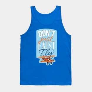 AVIATOR AIRPLANE QUOTE Tank Top